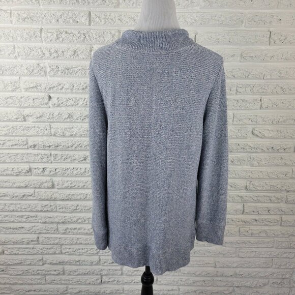 Christopher & Banks Womens Sweater PXL Pullover High Neck Blue BLU65E - Picture 6 of 9